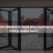 Folding Sliding Doors
